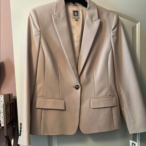 Anne Klein Beige/Blush Blazer